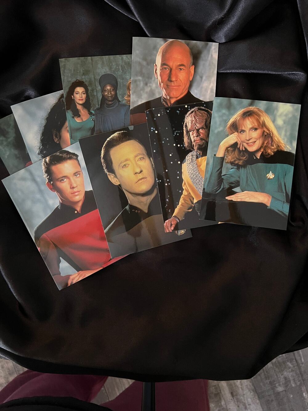 VINTAGE 1991 Classico "STAR TREK: THE NEXT GENERATION:  8-piece set -MINT